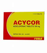 ACYCOR (ACECLOFENAC) 100MG TABLETS