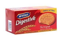 MCVITIES DIGESTIVES THE ORIGINAL WHEAT BISCUIT 250G
