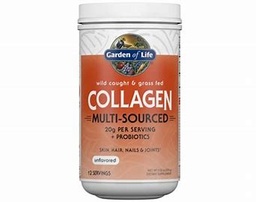 GARDEN OF LIFE COLLAGEN MULTI-SOURCED SKIN, HAIR,NAILS & JOINTS 270G