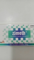 ZIMETH CIMETIDINE 200MG INJECTION X 10 AMPS