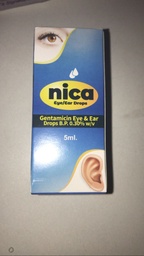 NICA EYE/EAR DROPS 5ML