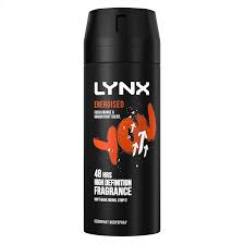 LYNX ENERGISED BODY SPRAY 150ML