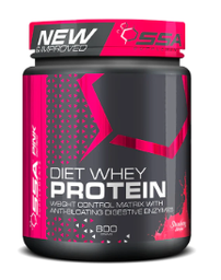 SSA PINK DIETWHEY 800G 25SERVINGS STRAWBERRY SUNDAE FLAVOUR