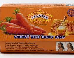 ASANTEE CARROT & HONEY SOAP 125G