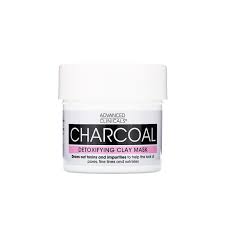 ADVANCED CLINICALS CHARCOAL DETOXIFYING CLAY MASK 156G