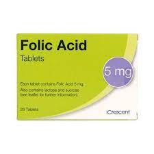 Folic acid 5mg crescent