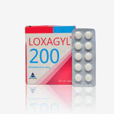 LOXAGYL 200MG 10 X 10 TAB / SATCHET [6151006000366]