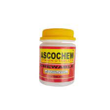 ASCOCHEW VITAMIN-C-TABLETS CHEWABLE 100TABLET