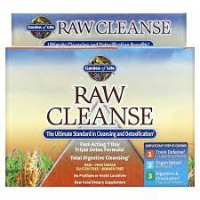 GARDEN OF LIFE RAW CLEANSE *3 STEP KIT
