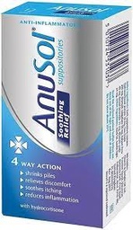 ANUSOL SOOTHING RELIEF SUPPOSITORY