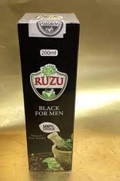 RUZU BLACK FOR MEN 200ML