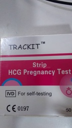 TRACKIT HCG PREGNANCY TEST STRIPS X 50 TEST
