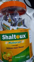 SHALTOUX LOZENGES ORANGE FLAVOUR X 200