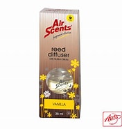 AIR SCENTS REED DIFFUSER VANILLA WITH RATTAN STICKS 35ML