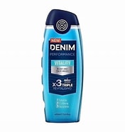 DENIM PERFORMANCE VITALITY BODY AND FACE WASH 250ML