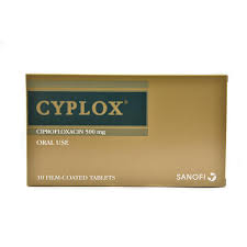 CYPLOX 500MG (SANOFI)