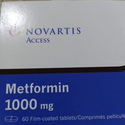 NORVARTIS ACCESS METFORMIN 1000MG *60TAB